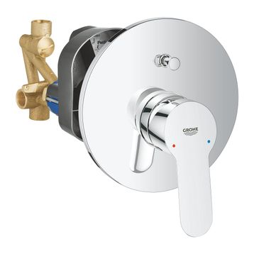 Grohe GRH-29079000 İç Gövde Dahil BauEdge Ankastre Yuvarlak Banyo Bataryası