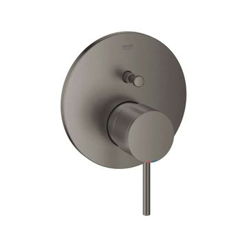 Grohe GRH24066AL3 Çift Çıkışlı Grafit Atrio Ankastre Banyo Bataryası