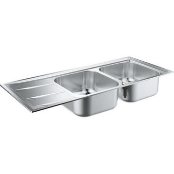Grohe K400 1,5 Hazneli Paslanmaz Çelik Eviye