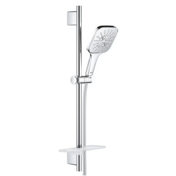 Grohe Rainshower SmartActive 130 Cube Sürgülü 3 akışlı Duş seti