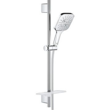 Grohe Rainshower SmartActive 130 Cube Sürgülü 3 akışlı Duş seti