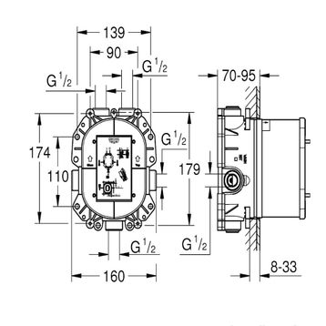 Grohe Rapido T 35500000 Duş Bataryası