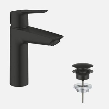 Grohe Start Siyah Büyük Lavabo Bataryası