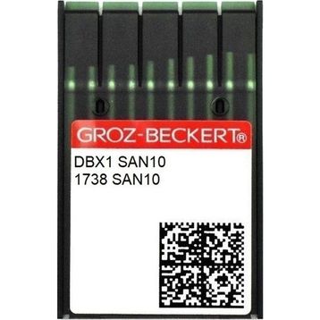 Groz Beckert DBX1 SAN10 9/65 100 Adet Düz Makine İnce Dip Dikiş İğnesi
