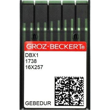 Groz Beckert Düz Makine İnce Dip DBX1 16x231 Gebendur 11-75 100 Adet Dikiş İğnesi