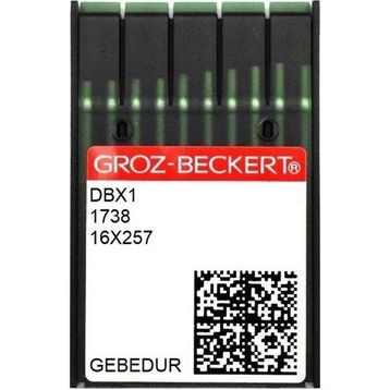 Groz Beckert Düz Makine İnce Dip DBX1 16x231 Gebendur 11-75 100 Adet Dikiş İğnesi