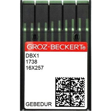 Groz Beckert Düz Makine İnce Dip DBX1 16x231 Gebendur 8-60 100 Adet Dikiş İğnesi