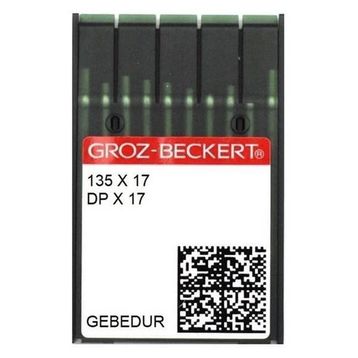Groz Beckert Ponteriz Deri DPX17 135x17 Gebendur 18-110 100 Adet Dikiş İğnesi