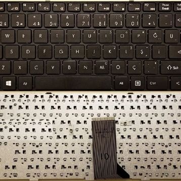 Grundig 13M-GNB1450B1B8 Siyah Notebook Klavye