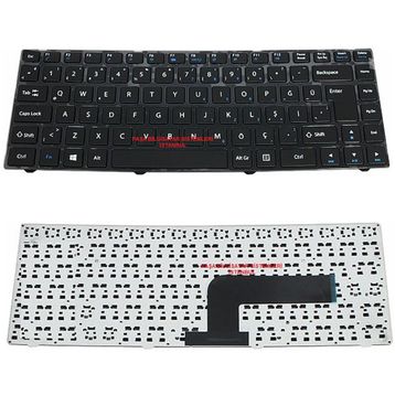 Grundig B14Y Siyah Notebook Klavye