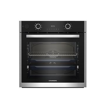 Grundig GEBD12302B Siyah 9 Fonksiyon Buhar Destekli Ankastre Fırın