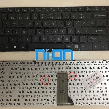 Grundig GNB1450 Siyah Notebook Klavye