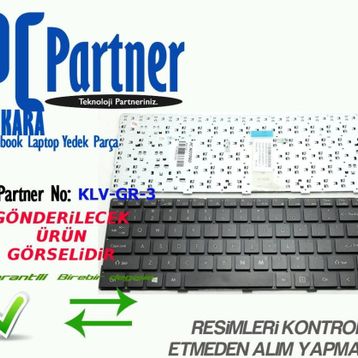 Grundig GNB1450 Siyah Notebook Klavye