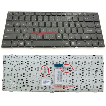 Grundig GNB1450B2B8 Siyah Notebook Klavye