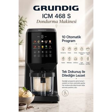 Grundig ICM 468 S Dondurma Makinesi