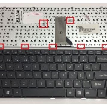 Grundig V136346AS3 Notebook Uyumlu Klavye