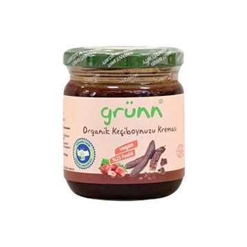 Grünn Organik 200 gr Şeker İlavesiz Keçiboynuzu Kreması