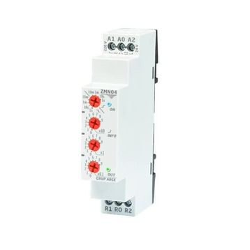 Grup Arge GA8104 ZMN04 0.1 sn - 999 dk Zaman Rölesi