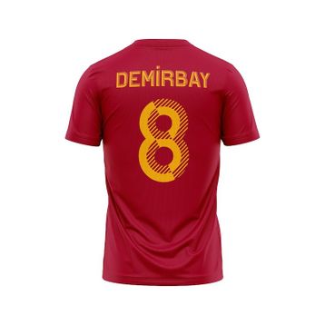 GS Store E231388 Kırmızı Galatasaray Kerem Demirbay Erkek T-shirt