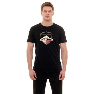 GS Store E232257 Galatasaray Icardi Siyah Erkek T-shirt