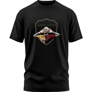 GS Store E232257 Galatasaray Icardi Siyah Erkek T-shirt