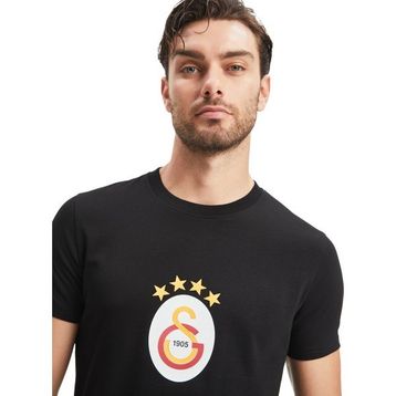 GS Store E241111 Galatasaray Siyah Erkek T-shirt