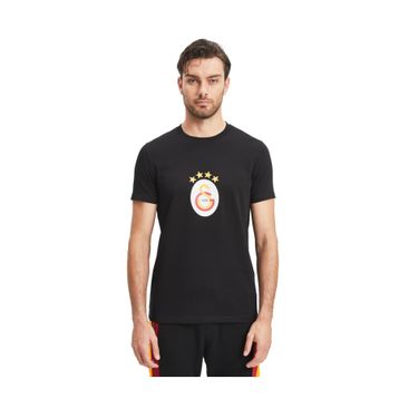 GS Store E241111 Galatasaray Siyah Erkek T-shirt