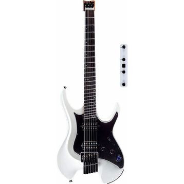 GTRS W800PWH Headless Multiscale Smart Gitar