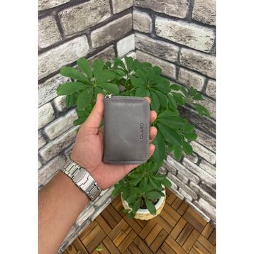 Guard Antik Gri Mini Unisex Bozuk Paralıklı Cüzdan