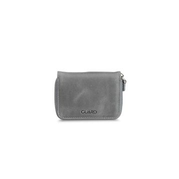 Guard Antik Gri Mini Unisex Bozuk Paralıklı Cüzdan