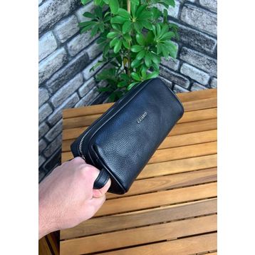 Guard Antik Siyah Unisex Deri El Çantası