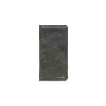 Guard GRD2403XW22469 Antik Yeşil Telefon Girişli El Portföyü