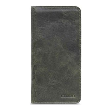 Guard GRD2403XW22469 Antik Yeşil Telefon Girişli El Portföyü