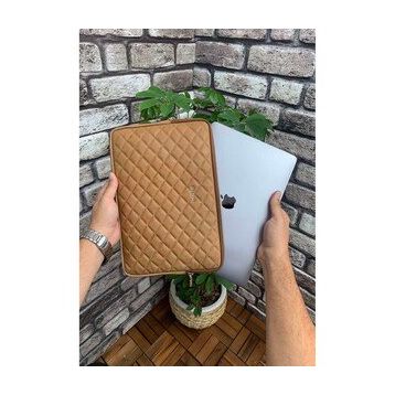 Guard Krem Capitone Clutch Çanta