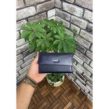 Guard Lacivert Çıt Çıtlı Deri Cüzdan