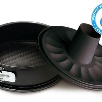 Guardini 30 cm Gardenia Borulu 2 Tabanlı Kek Kalıbı