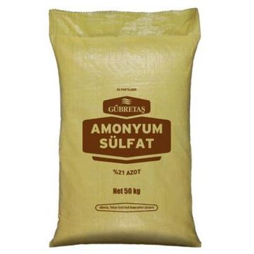 Gübretaş 50 kg %21 Azot Amonyum Sülfat Gübre