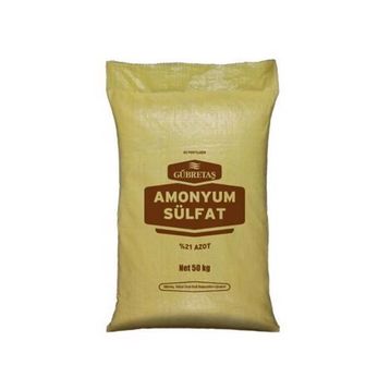 Gübretaş 50 kg %21 Azot Amonyum Sülfat Gübre