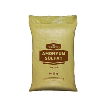 Gübretaş 50 kg %21 Azot Amonyum Sülfat Gübre