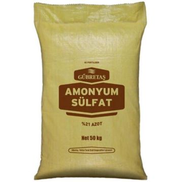Gübretaş 50 kg %21 Azot Amonyum Sülfat Gübre