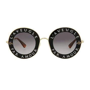 Gucci GG 0113S 001 44 Kadın Güneş Gözlüğü