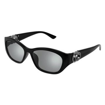 Gucci GG1826SK 004 57 Siyah Kadın Güneş Gözlüğü