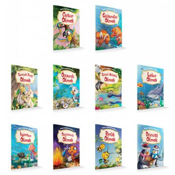 Güçlü Karakter Serisi-10 Kitap-Komisyon