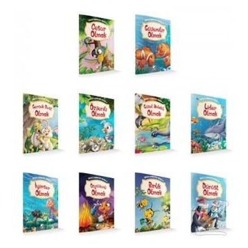 Güçlü Karakter Serisi-10 Kitap-Komisyon