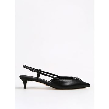 Guess FLPJESLEA05BLACK Deri Siyah Kadın Topuklu Ayakkabı