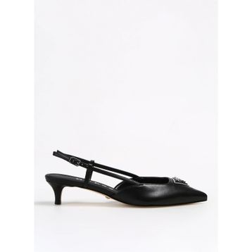 Guess FLPJESLEA05BLACK Deri Siyah Kadın Topuklu Ayakkabı