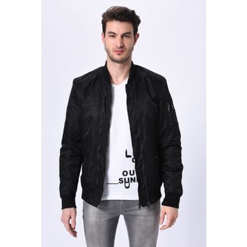 Guess GUE54720586 Siyah Erkek Mont