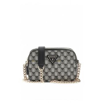 Guess HWJT9344140 G Wave Siyah Kadın Çapraz Askılı Çanta