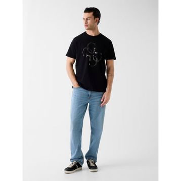 Guess M6RI03I3Z14 Ss Bsc Shimmer Quatt Erkek Tişört