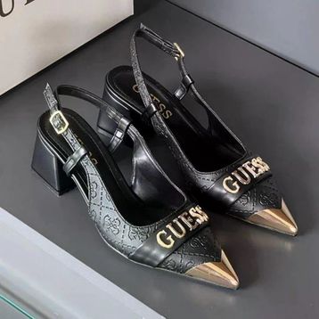 Guess Siyah Kadın Topuklu Ayakkabı